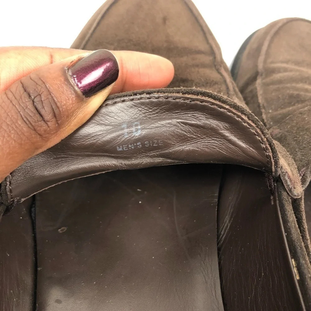 Tod’s | Men’s Brown Suede Penny Loafers - Picture 6 of 8